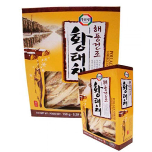 SURASANG DRIED POLLACK IN CASE, SLICED 황태채 1501g   18596